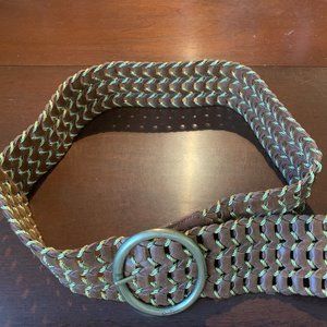 Jessica Simpson Brown/Gold Belt